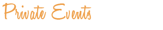 Private Events